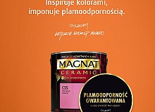 Inspirujące kolory i gwarantowana* plamoodporność w nowej kampanii reklamowej MAGNAT