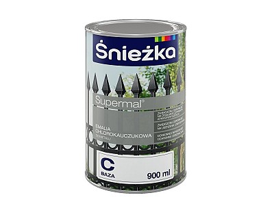 SUPERMAL® Baza Emalia Chlorokauczukowa Baza emalia chlorokauczukowa do elementów stalowych i żeliwnych.