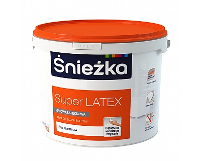 Śnieżka Super Latex Produkt dostępny w sieci PSB MRÓWKA